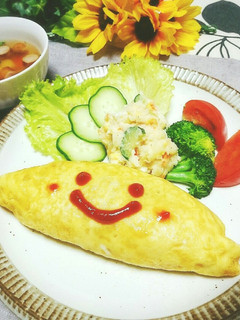 こどもが作るかんたん★オムライス-レシピのメイン写真