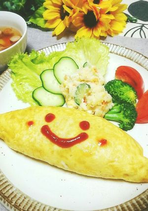 こどもが作るかんたん★オムライス-レシピのメイン写真