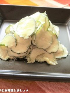 材料3つで簡単★きゅうりのわさびマヨ和え-レシピのメイン写真