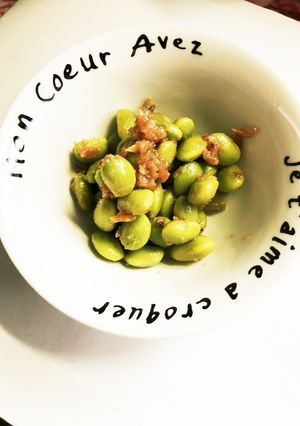 枝豆の梅和え おつまみのあてに-レシピのメイン写真