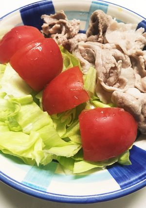 添えるだけの、豚しゃぶ冷奴-レシピのメイン写真