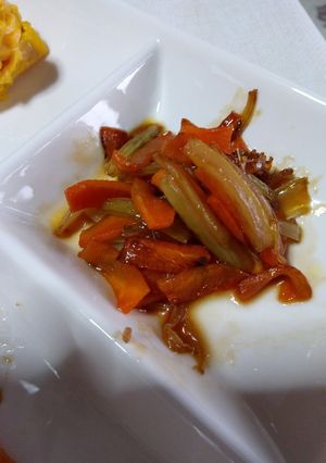 セロリとにんじんのきんぴら-レシピのメイン写真