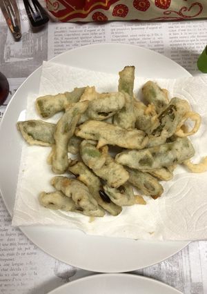 ささげの天ぷら-レシピのメイン写真