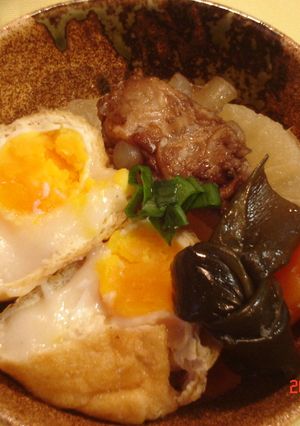 おでんに餅巾着･卵入り-レシピのメイン写真