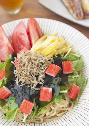 じゃこがカリカリ!冷やし中華-レシピのメイン写真