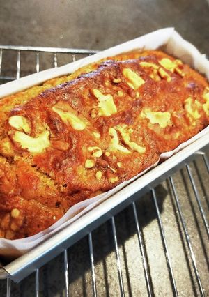 バナナとシナモンの絶品パウンドケーキ-レシピのメイン写真