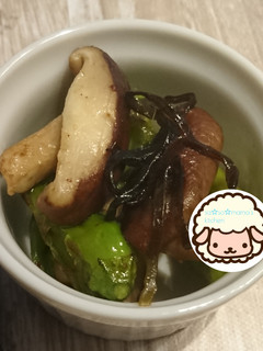 ししとうと椎茸の塩昆布炒め-レシピのメイン写真