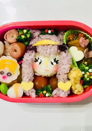 プリキュア ルールー キャラ弁 デコ弁-レシピのメイン写真