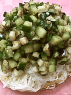 美人レシピ・山形のだし風そうめん-レシピのメイン写真