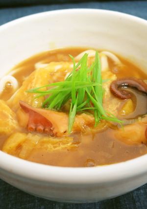 タコカレーうどん-レシピのメイン写真