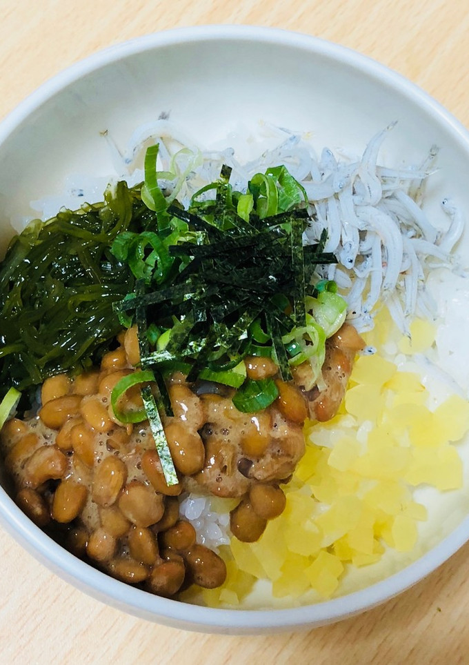 火を使わず簡単ネバネバ丼-レシピのメイン写真