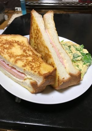 簡単クロックムッシュ-レシピのメイン写真