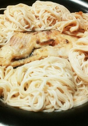 焼魚そうめん-レシピのメイン写真
