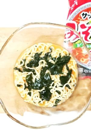 冷やし「サッポロ一番」旨辛みそ酸辣湯-レシピのメイン写真