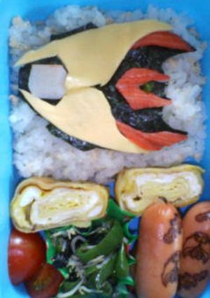 キャラ弁・特撮☆仮面ライダーキバ-レシピのメイン写真