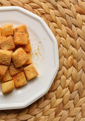 こどものおやつに！簡単きな粉食パン-レシピのメイン写真