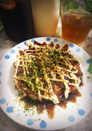 山芋でとろ～り♡とろとろ関西風お好み焼き-レシピのメイン写真
