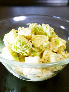 アボカドと木綿豆腐の胡麻マヨサラダ-レシピのメイン写真