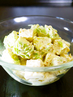 アボカドと木綿豆腐の胡麻マヨサラダ-レシピのメイン写真
