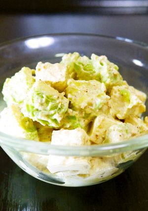 アボカドと木綿豆腐の胡麻マヨサラダ-レシピのメイン写真