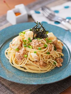 シーチキンとクリームチーズの和風パスタ-レシピのメイン写真
