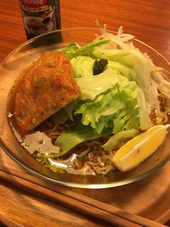 タイ風さっぱり冷製しょうゆラーメン-レシピのメイン写真