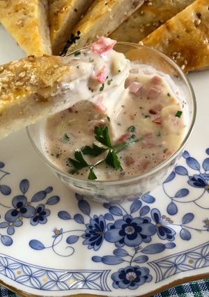 イギリス♡とろーりチーズのディップ-レシピのメイン写真