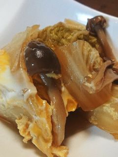 ほっこり味☆白菜の卵とじ-レシピのメイン写真