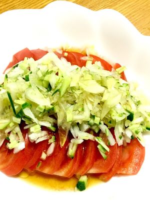 簡単 トマト サラダ-レシピのメイン写真