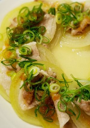 レンジで簡単★豚バラの重ね蒸し-レシピのメイン写真
