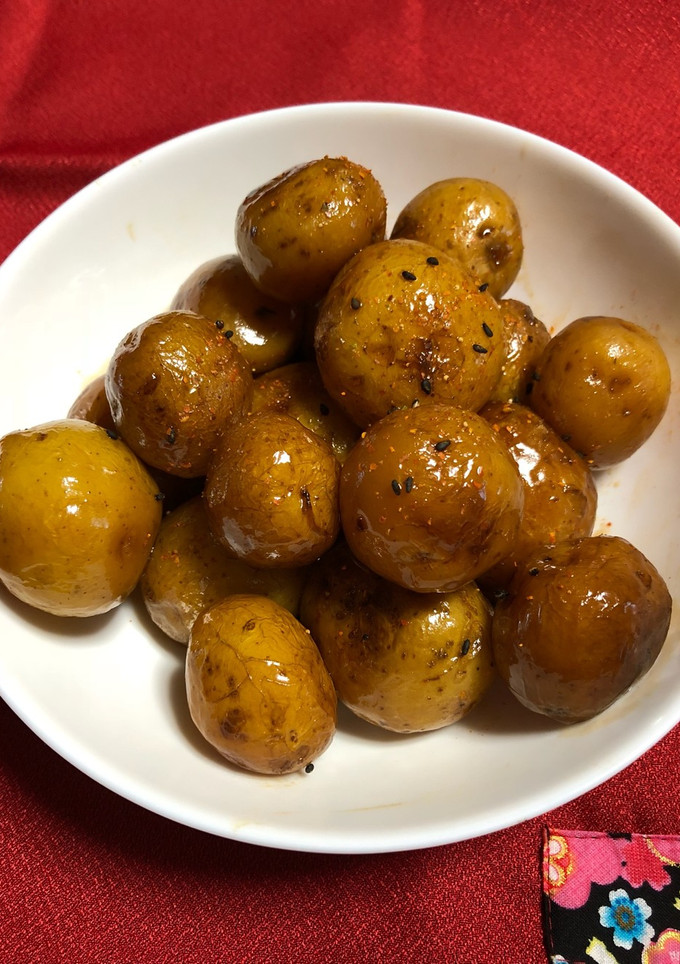 小粒の新じゃがの煮っころがし-レシピのメイン写真