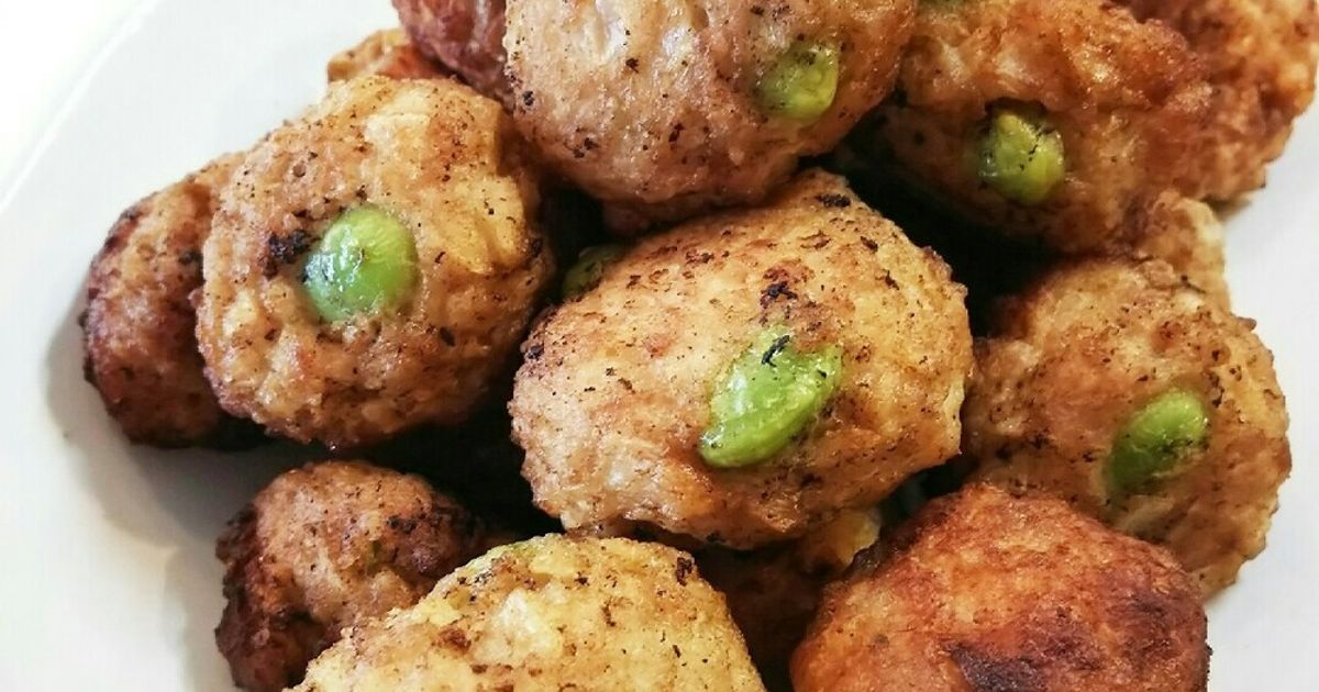 冷凍保存ok！枝豆入りミートボール by msgnb120 【クックパッド】 簡単