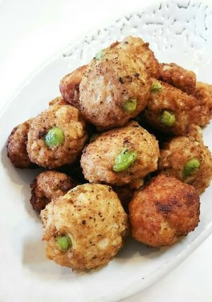 冷凍保存OK！枝豆入りミートボール-レシピのメイン写真