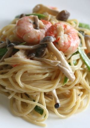 海老とアスパラのチーズクリームパスタ☆-レシピのメイン写真