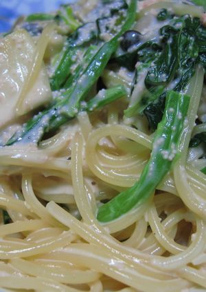 たらこの豆乳クリームパスタ♪-レシピのメイン写真
