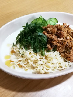 冷汁風!ひんやり豆乳味噌ラーメン-レシピのメイン写真