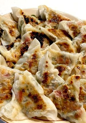 夏野菜のピリ辛さっぱり餃子-レシピのメイン写真