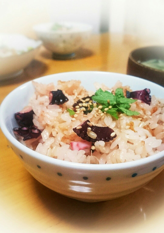 白だしで 簡単 たこ飯-レシピのメイン写真