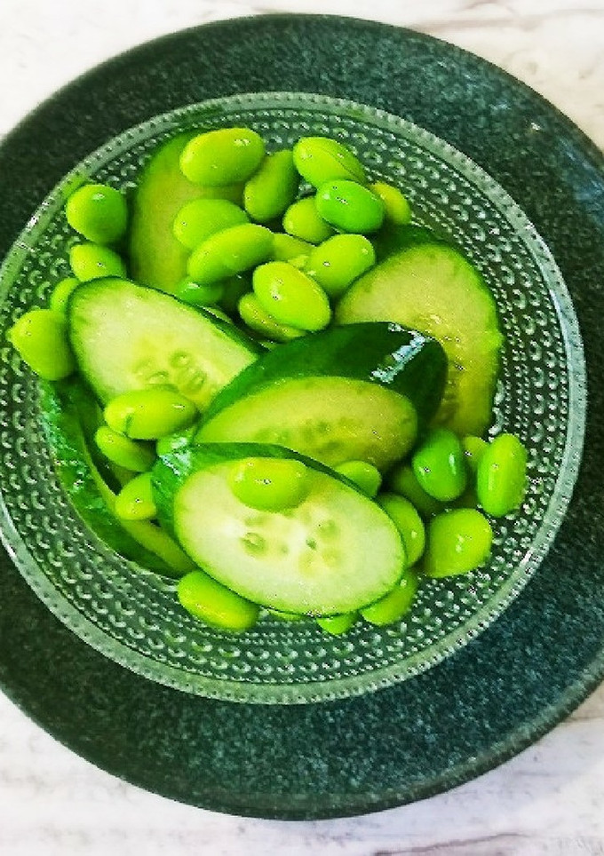 きゅうりと枝豆の白だし漬け-レシピのメイン写真