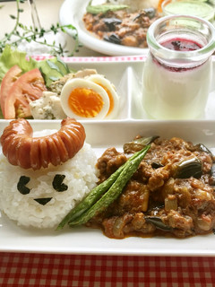 柳川さん家の収穫まるっとキーマカレー-レシピのメイン写真