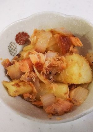 鮭じゃが塩炒め-レシピのメイン写真