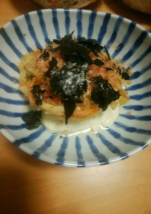 豆腐とかき揚げのおつまみおかず-レシピのメイン写真