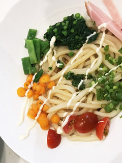 有機野菜で作る、冷やしうどん-レシピのメイン写真