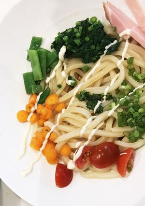 有機野菜で作る、冷やしうどん-レシピのメイン写真