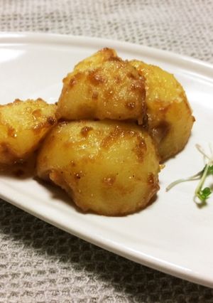 レンジでシャカシャカポテト　ダシダ味-レシピのメイン写真