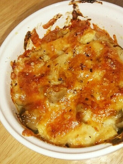 しめじと油揚げの味噌チーズ焼き-レシピのメイン写真
