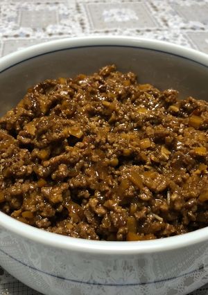 肉味噌（ジャージャー麺）-レシピのメイン写真