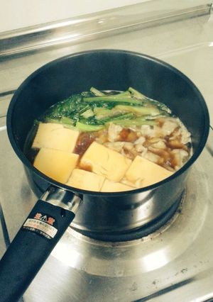 シンプル肉豆腐-レシピのメイン写真