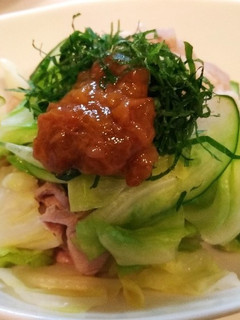 夏の冷しゃぶ-レシピのメイン写真
