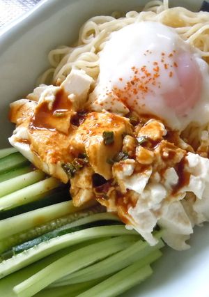 簡単‼夏にぴったりヘルシー担々麺風-レシピのメイン写真